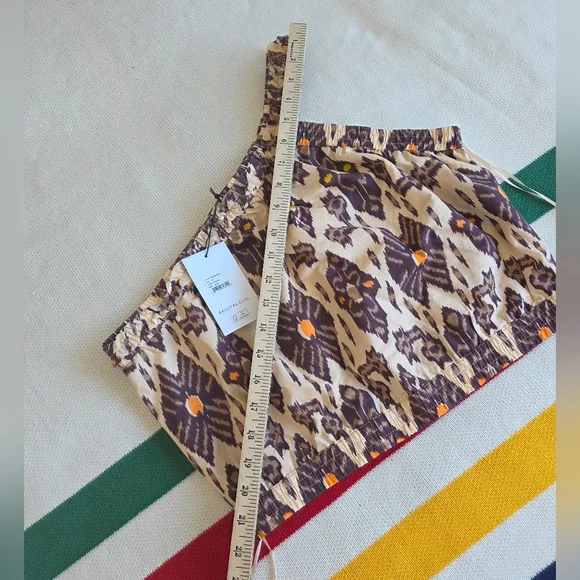 Bailey 44 One-Shoulder Aztec Print Crop Top w Elasticized Hem & Strap NWT S Med - Picture 6 of 9